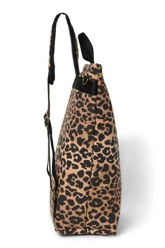 STUDIO NOOS - Puffy Adult BACKPACK - batoh | Brown Leopard 3