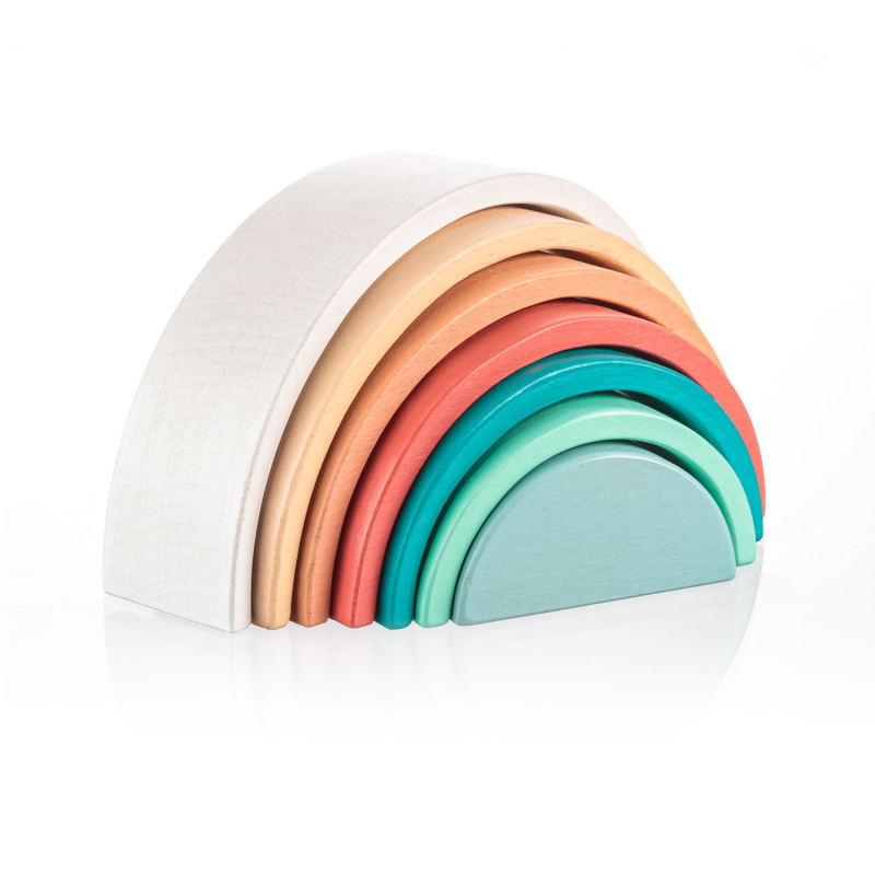 Dřevěná skládací duha, Sunset 1