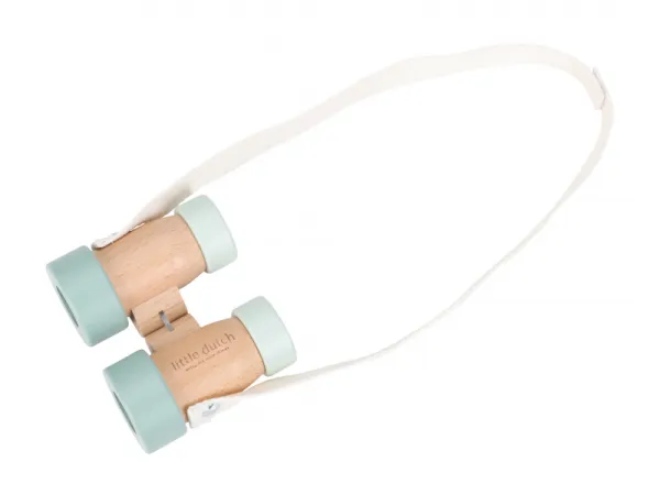 Detský drevený ďalekohľad Little Dutch Forest Friends 4