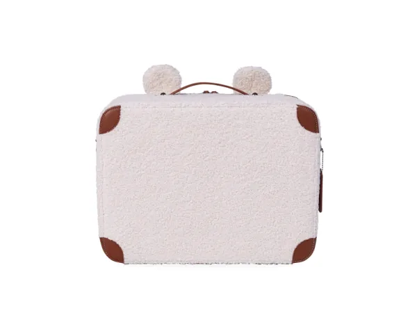 Detský cestovný kufor Teddy Off White 3