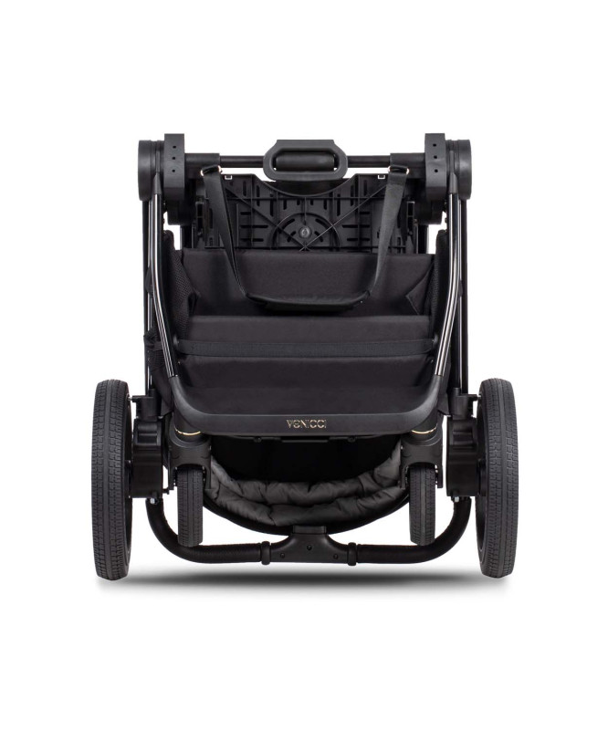 Venicci Upline 2 ALL BLACK + autosedačka + adaptéry 10