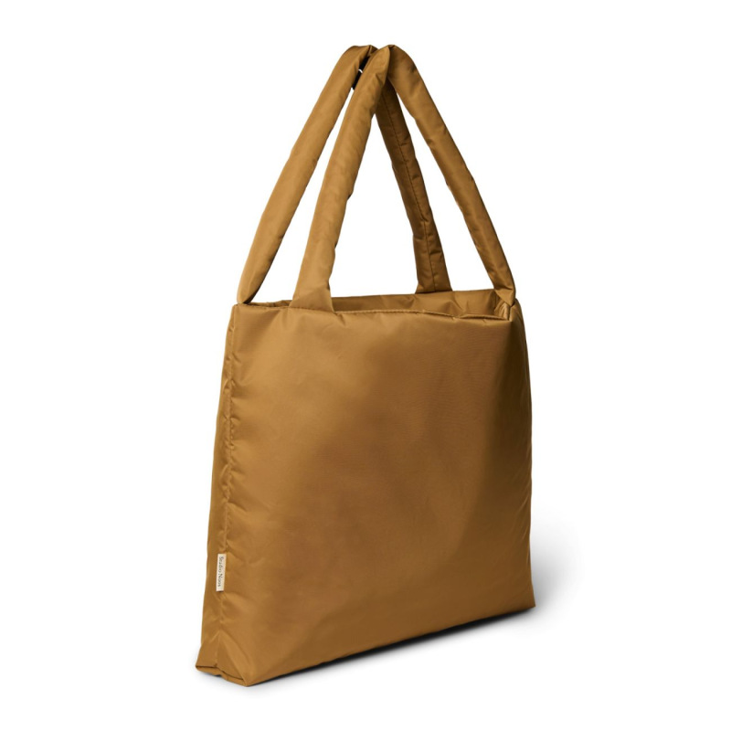 STUDIO NOOS - Technical Puffy MOM BAG | Honey Brown 1