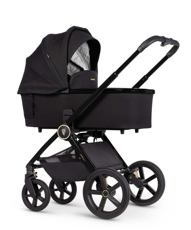 Venicci Upline 2 ALL BLACK + autosedačka + adaptéry 2