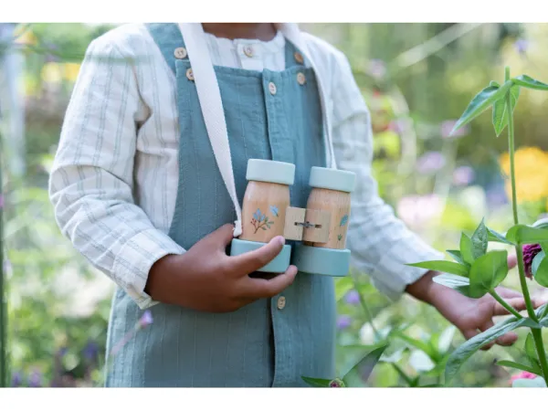 Detský drevený ďalekohľad Little Dutch Forest Friends 8