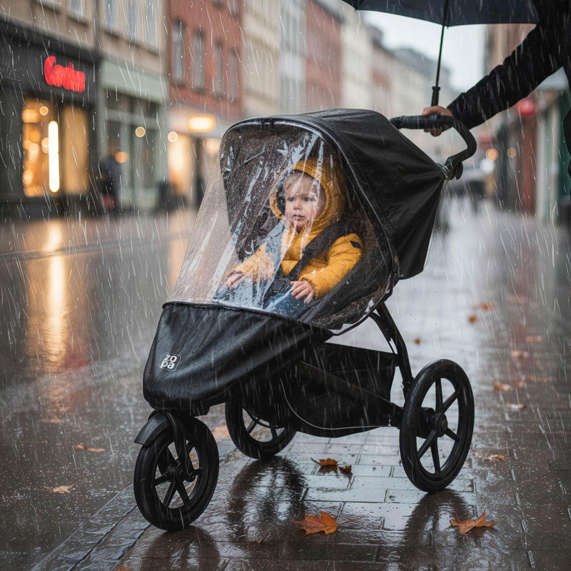 Univerzálná pláštenka pre trojkolový kočík 2
