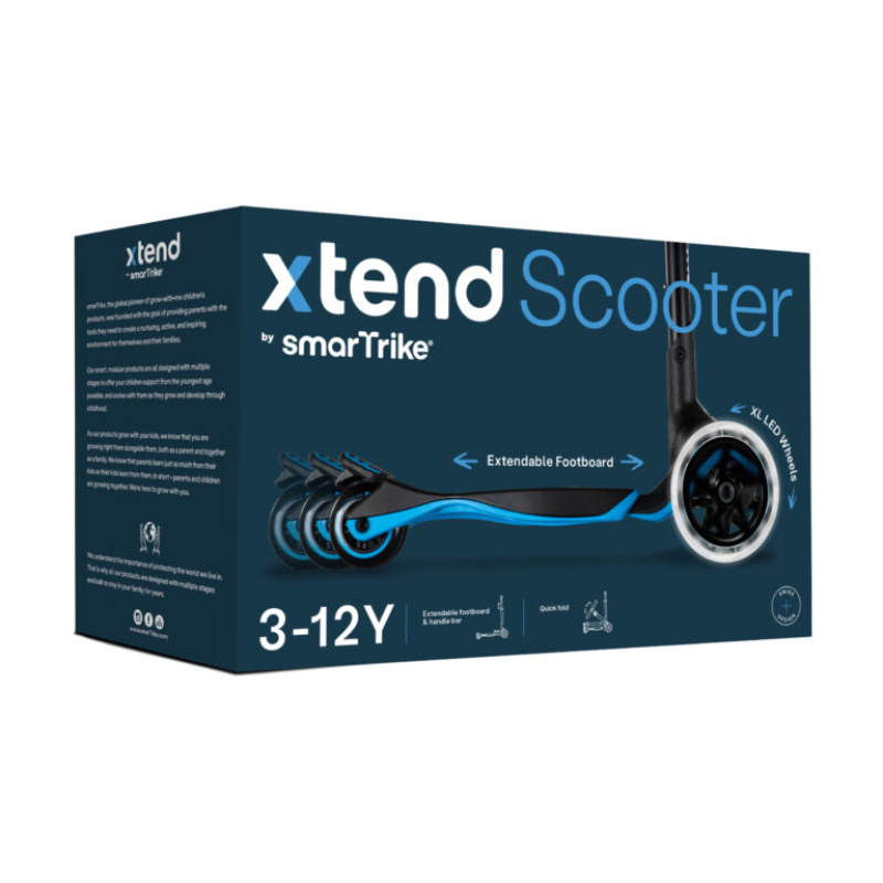 smarTrike Xtend Scooter 2025 blue 7