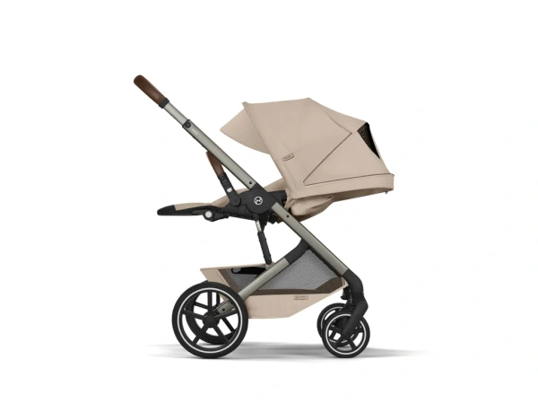 Cybex Balios S LUX + pevná vanička Cot S Lux 2026 - Moon Black 8