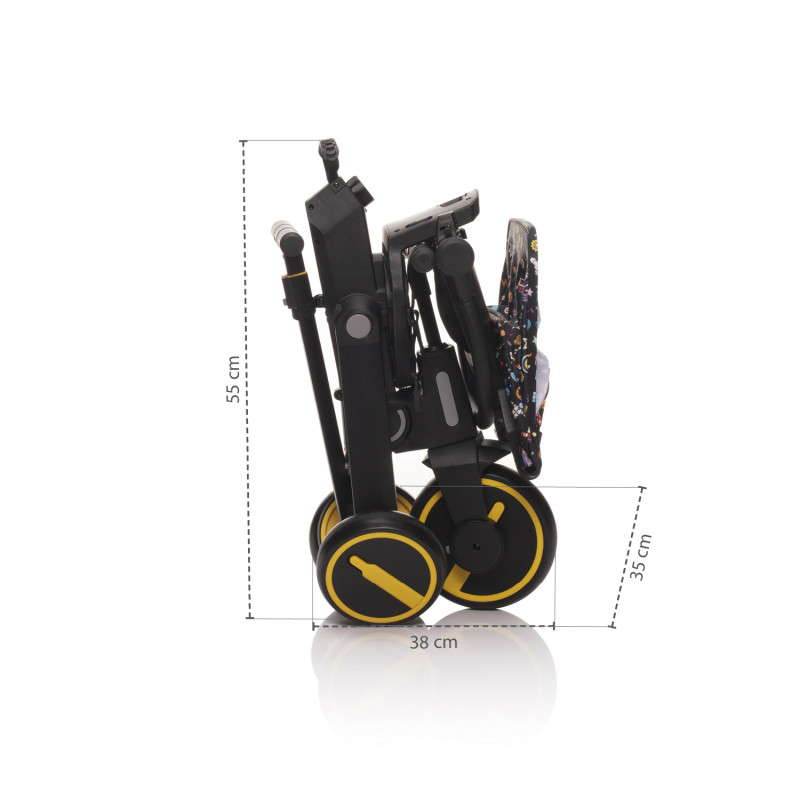 Trojkolka Nova 2, Cosmic Black 9