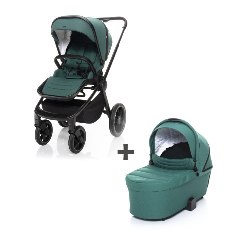 Zopa MOVE Cross 2 kočík + XL hl. korba zdarma, Antique Green/Black