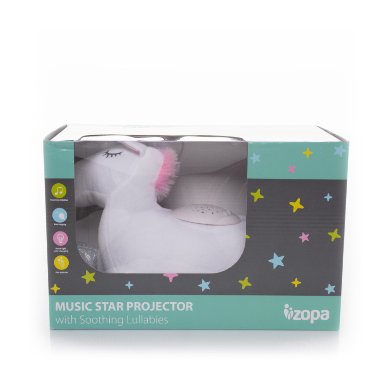 Plyšová hračka s projektorom Jednorožec 1