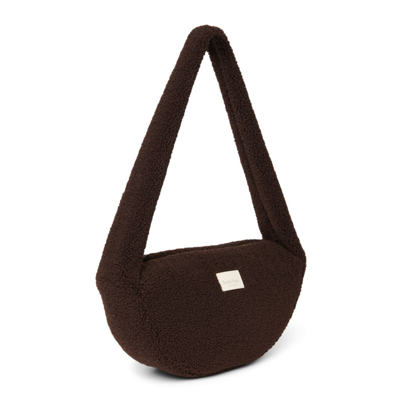 STUDIO NOOS - Teddy Mini Cross Body Bag | Chocolate 1