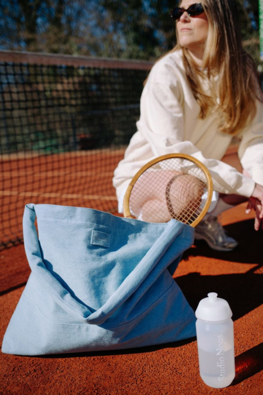 STUDIO NOOS - Denim MOM BAG | Blue 6