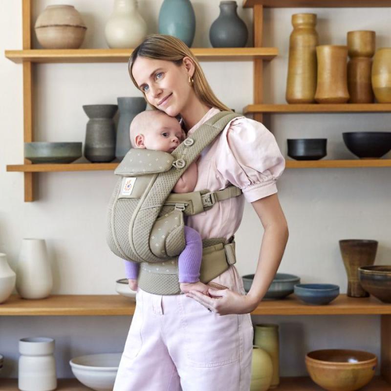 ERGOBABY | OMNI BREEZE - Soft Olive Diamond 7