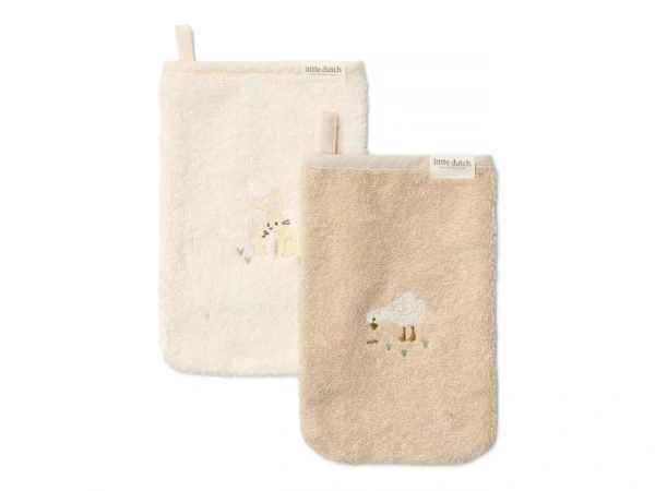 Žínky s výšivkou 2 ks Baby Bunny