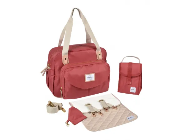 Prebaľovacia taška Geneva Terracotta 1