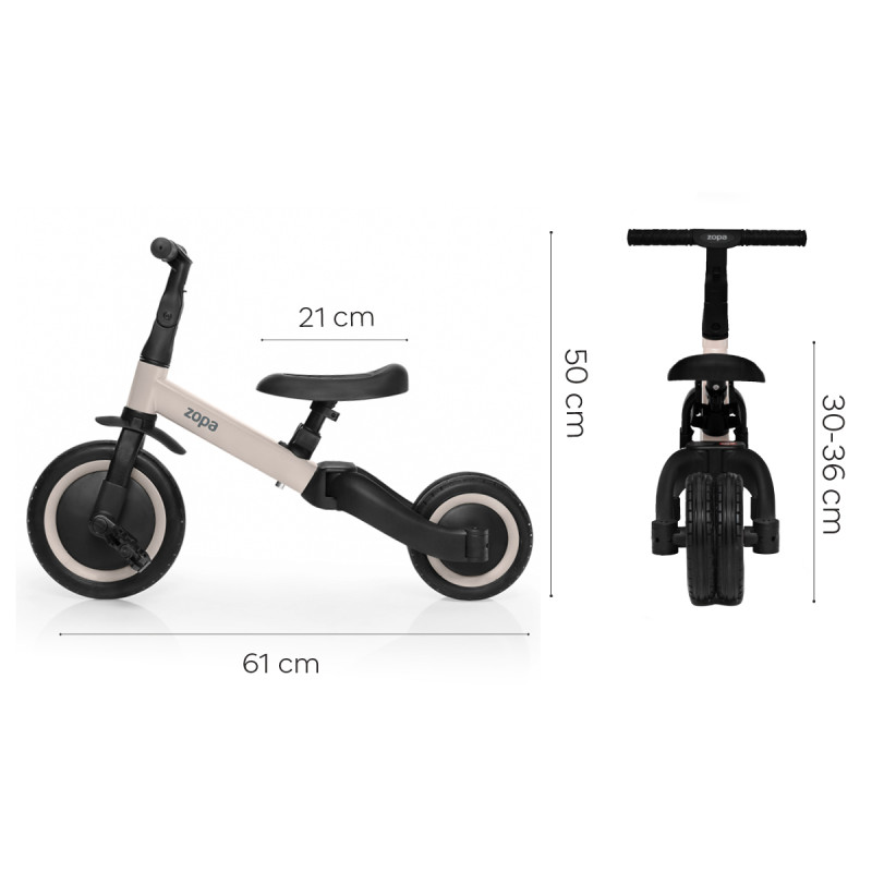 Trojkolka Razor Easy, Ivory Beige 3