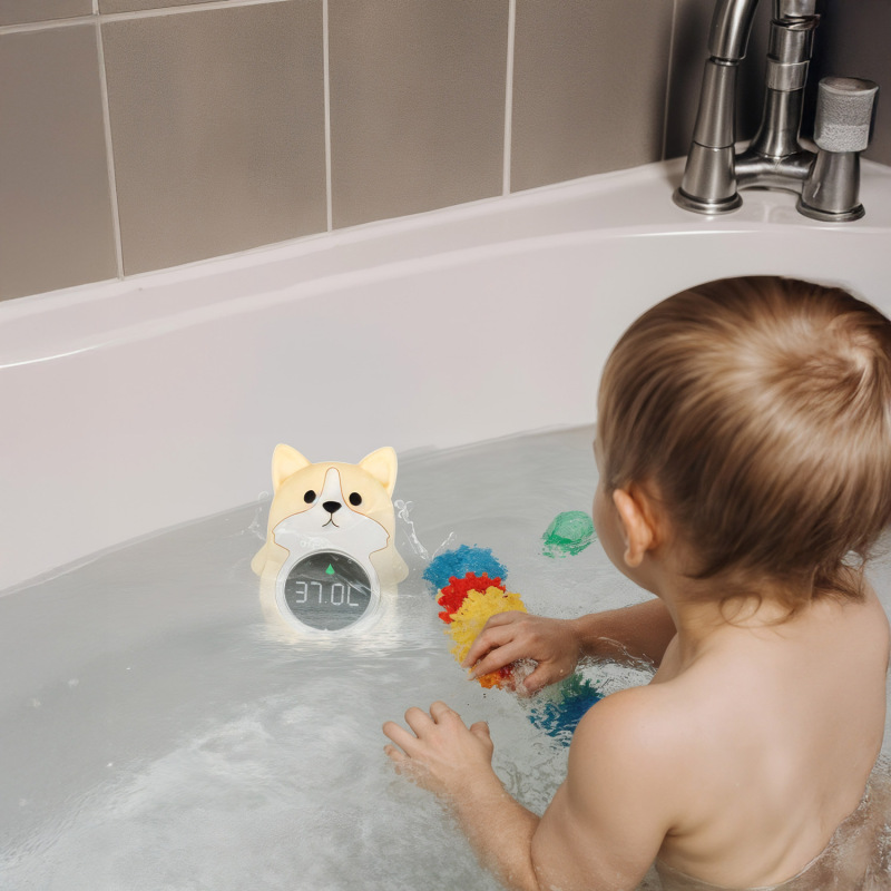 Silikónový digitálny teplomer 3v1, Dog 9