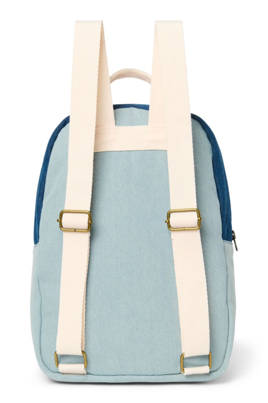 STUDIO NOOS - Patchwork Midi BACKPACK - batůžek | Denim 3