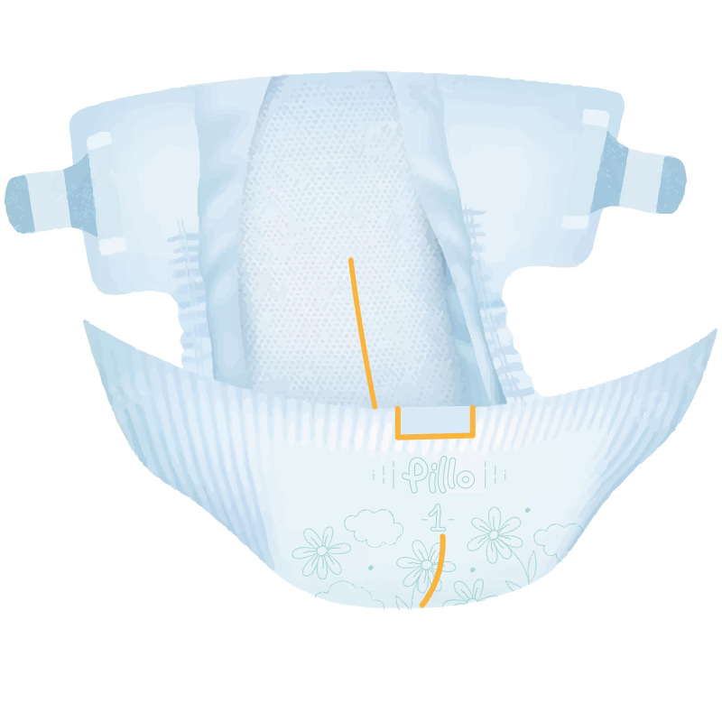 Jednorazové plienky Premium vel. 1 - 2-5 kg 33ks 2