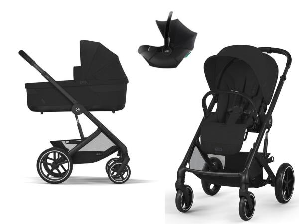 CYBEX BALIOS S Lux 2024 MOON BLACK + AUTOSEDAČKA BABY SAFE CORE ZDARMA