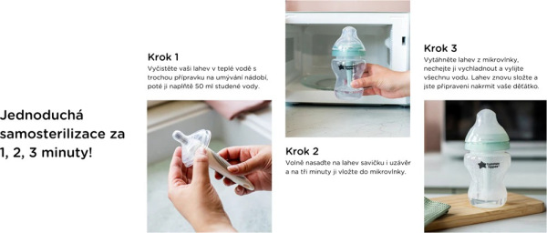 Set dojčenských fliaš advanced ANTI-COLIC, 260 ml, 3ks 3