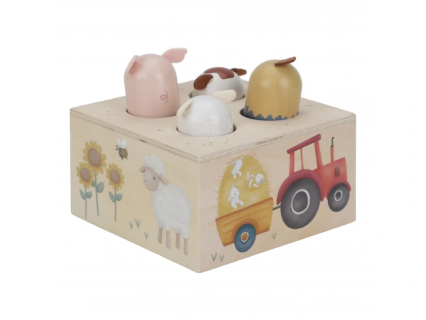 Little Dutch Vyskakovacie zvieratká so zvukmi Farma 3