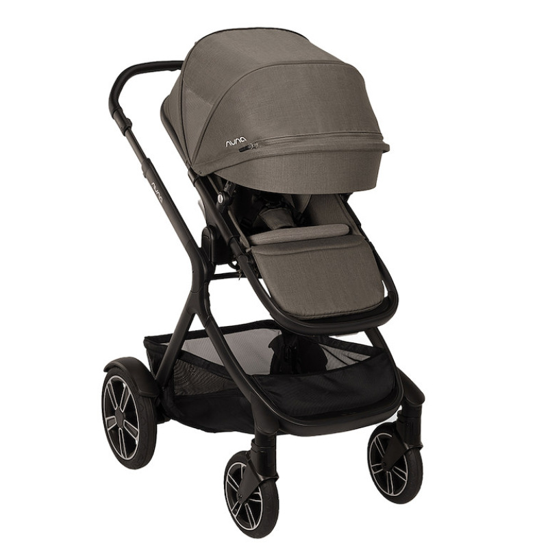 Nuna set DEMI™ next 2024 granite/caviar 2