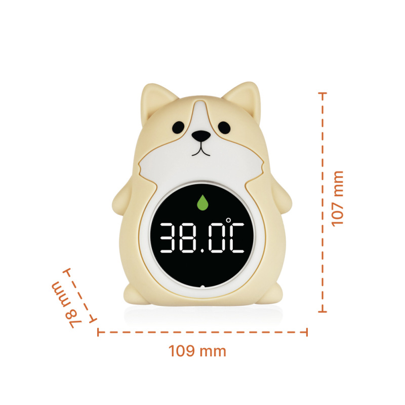 Silikónový digitálny teplomer 3v1, Dog 4