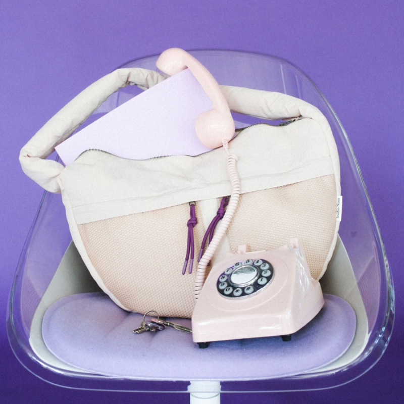 STUDIO NOOS - Patchwork Cross Body bag | Oatmeal 2