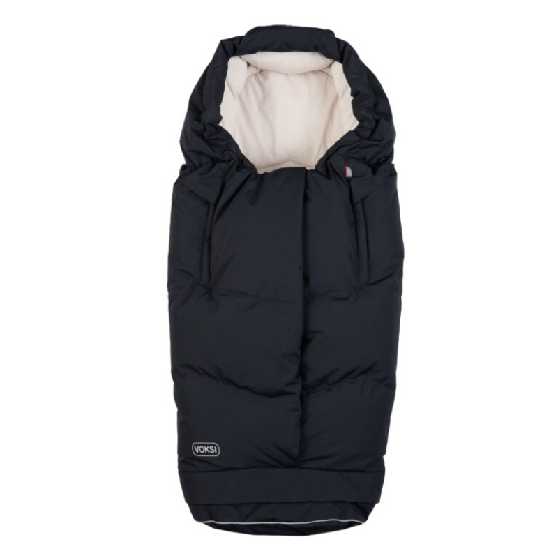 Voksi City North zimný fusak od narodenia až do 4 rokov - Black Cream