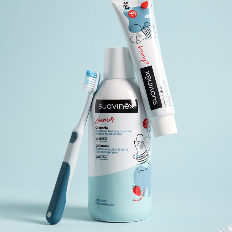 SUAVINEX | Detská kefka na zúbky JUNIOR +6 rokov - zelená 7