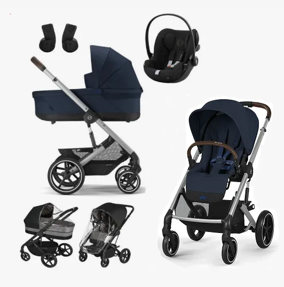 CYBEX BALIOS S Lux 2025 L SET OCEAN BLUE + CLOUD G BLACK