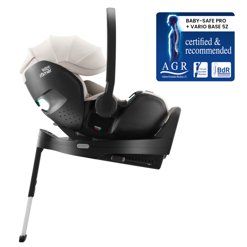 Autosedačka Baby-Safe Pro Vario Base 5Z Bundle Lux, Soft Taupe 2