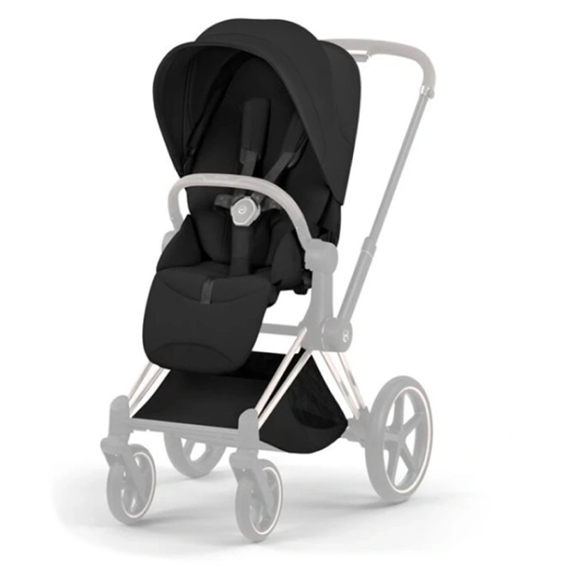Set kočíka Cybex Priam Style + fusak platinum - Sepia Black 2
