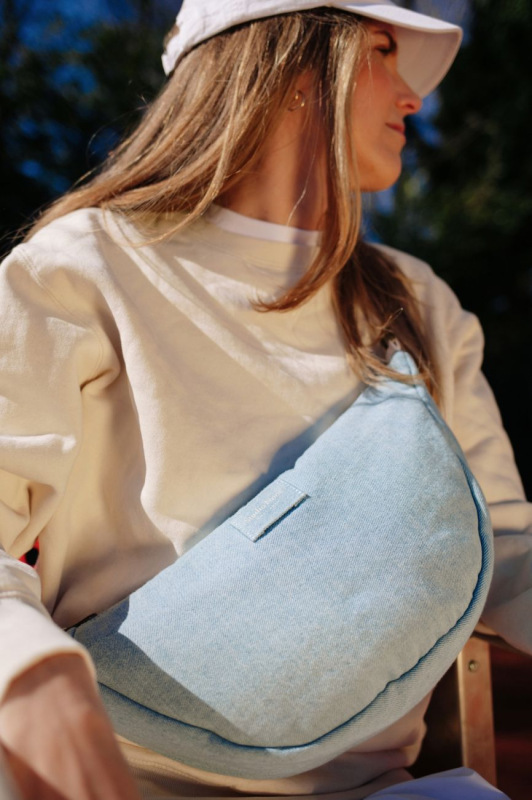 STUDIO NOOS - Denim Adult FANNY kabelka | Blue 1