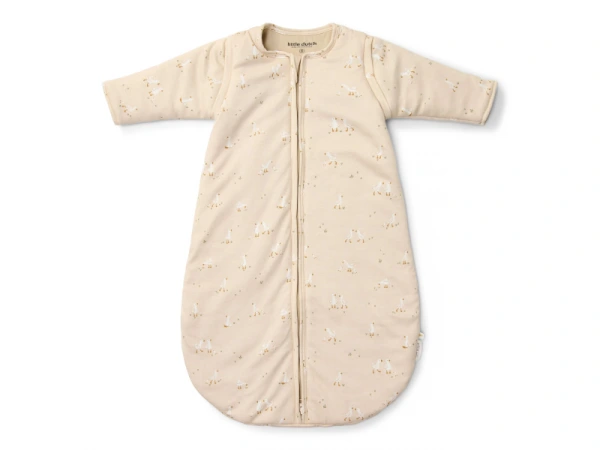 Spací vak s oddeliteľnými rukávmi 70 cm Husa Newborn Naturals
