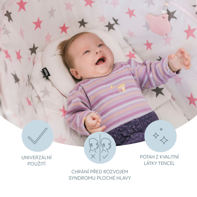 Podpurný vankúšík Tencel, White 1