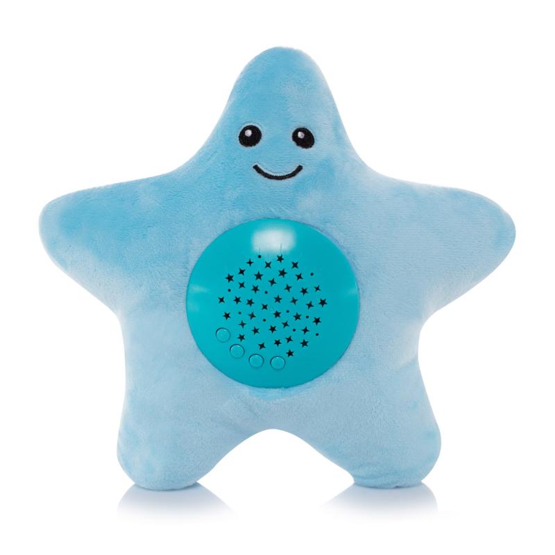 Plyšová hračka s projektorom Hviezda, Blue