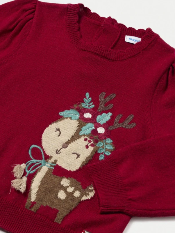 MAYORAL Sveter Roe Guinda 1