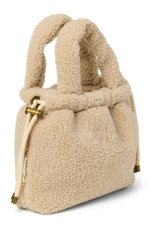 STUDIO NOOS - Teddy Mini Bag - taštička so sťahovacou šnúrkou | Ecru 1