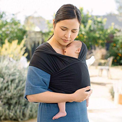 ERGOBABY | AURA WRAP/ŠATKA - PURE BLACK 1