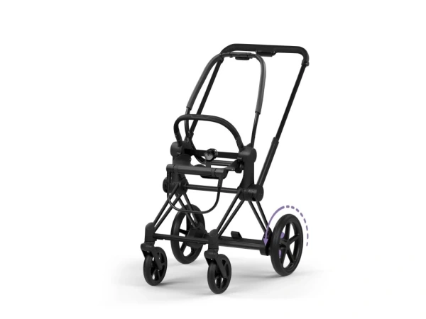 Cybex e-Priam Style podvozok 2026 - Matt Black