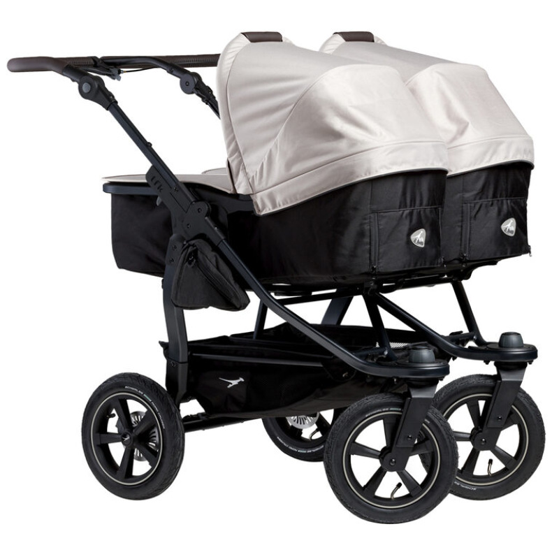 Tfk set duo2 frame 2025 - air wheel carrycot + seat sand 2