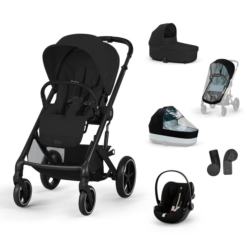 CYBEX BALIOS S Lux 2024 SET L / MOON BLACK + CLOUD G plus