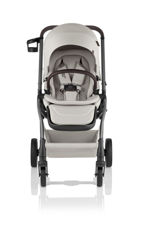 Sada kočíka Rio + hlboká vanička + autosedačka Baby-Safe PRO Lux, Soft Taupe 3