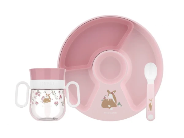 Detská jedálenská súprava 3-dielna Fairy Garden