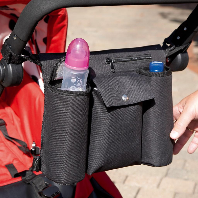 Organizér na kočík, Black, Černá 1