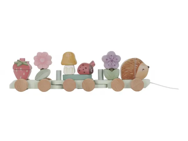 Vláčik drevený ježko Fairy Garden 2
