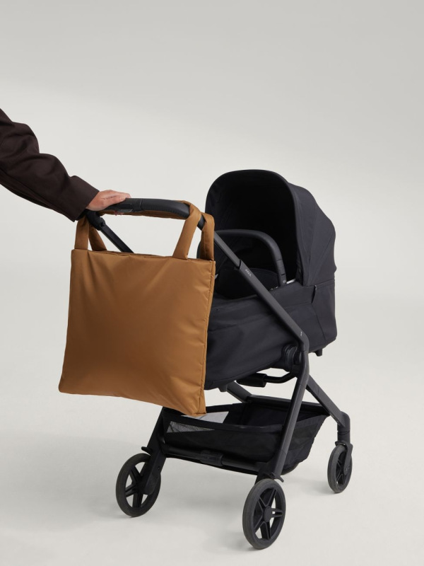 STUDIO NOOS - Technical Puffy MOM BAG | Honey Brown 4