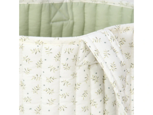 Košík textilný obojstranný extra veľký Blueberry Leaves 2